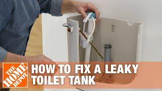 How to Fix a Leaky Toilet | How to Stop a Running Toilet Tank | The Home Depot