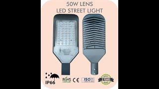 50 WATT LED STREET LIGHT I LENS MODEL I LIGHTRONIX TECHNOLOGY