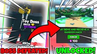 Finally Unlocked Toy Land ** Roblox Punch Simulator!