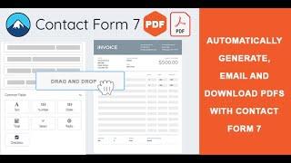 Contact Form 7 PDF Builder - Attach PDF