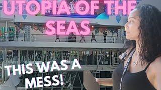 Embarkation Day on Utopia Of The Seas was a MESS! My first Oasis class Ship