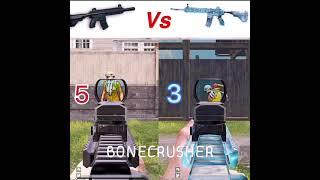 M416 GLACIER VS M416 NORMAL DAMAGE TEST. RESULT