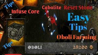 Anima ARPG: farming oboli tips 28 to 29k per run of oboli/cabalite, infuse core easy| WeakestGames