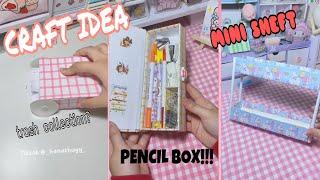 Cute desk organizer !!! Easy Paper Craft For You| Tổng hợp ý tưởng làm kệ tủ đựng bút| hanathuy