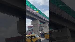 This is Oshodi’s pedestrian bridge in Lagos,Nigeriapls subscribe @LifeWithFunmike  #vlog #shorts