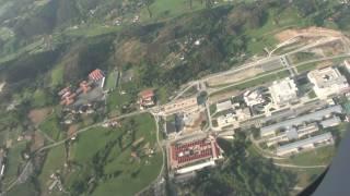 Взлёт А320-200 в Бильбао (Take off A320 in Bilbao)