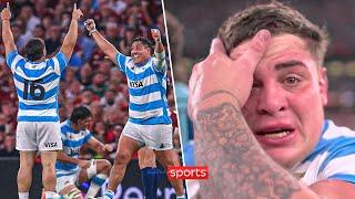 INCREDIBLE full-time scenes in Dublin as Argentina BEAT Lions!