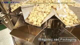 Complete Garlic Peeling & Packing Line / Garlic Clove Processing Plant