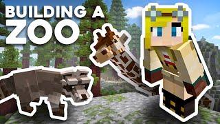 ZOOKEEPER FALSE  | Let's Build a Minecraft Zoo | 01 #ad