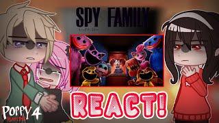 SPY x Family React To + Poppy Playtime Sleep Well // SPY x Family x Poppy Playtime Chapter 4