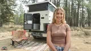 Her 4x4 Truck Camper Tiny Home