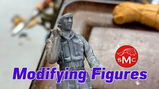 Modifying 1:35 Scale Model Figures