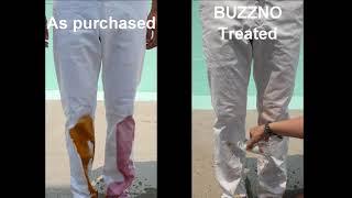 ‘When Slim Fit Khaki Pants meets DAZZEON’ – Shielded by BUZZNO