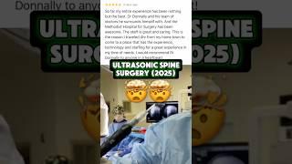 This is ultrasonic spine surgery?