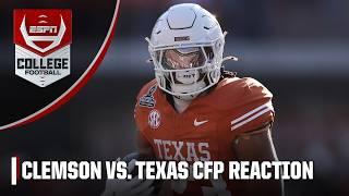 Clemson vs. Texas REACTION  The Longhorns CONTROLLED THE LINE OF SCRIMMAGE - Booger McFarland | CFP