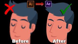 How to maintain vector images quality in AE- After Effects tutorial (quick tip)