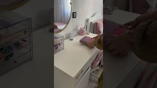 Kızımın odasını temizledim/ girl bedroom deep clean #cleaning #asmr #satisfiying #shorts#cleanwithme