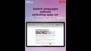 Circle to Search powered by Google available on Lenovo Idea Tab Pro ! #lenovoindia #smarttechnology