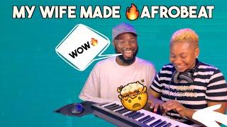 My Wife Made Afrobeat For The First Time!! *its actually mad fire*