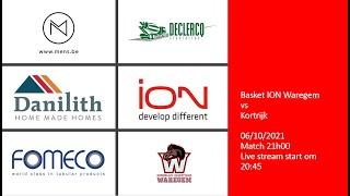 Basket ION Waregem vs Kortrijk