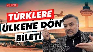 ALMANYA'DA TÜRKLERE ÜLKENE DÖN BİLETİ VERİLDİ! @benyuxel