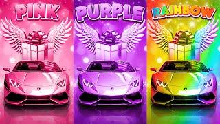 Choose Your Gift...! Pink, Purple or Rainbow  How Lucky Are You?  Quiz Shiba