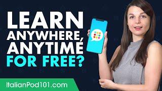 Want to Learn Italian Anywhere, Anytime on Your Mobile and For FREE?