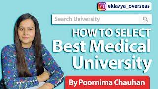 MBBS IN ABROAD | Study MBBS in Abroad in Top Medical University