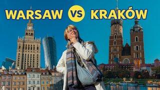 which one should you visit? Warsaw or Krakow