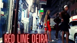 Bussy Red line street | Deira , Dubai - raw and uncut walking 4k tour - Saturday evening 