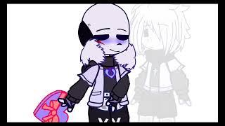 Cross Sans x X Chara :]