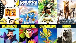 Animated Sequels: Every Villain (1994-2025)