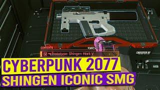 SHINGEN MARK V Iconic Smart SMG Location - CYBERPUNK 2077