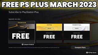 HOW TO GET FREE PS PLUS MARCH 2023 FREE PLAYSTATION PLUS GLITCH WORKING NOW!