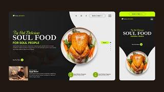 Create a Stunning Restaurant UI Design in Figma | Figma Tutorial For Beginners