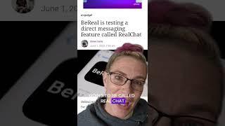 BeReal is adding a direct messaging feature called RealChat - Family Tech News