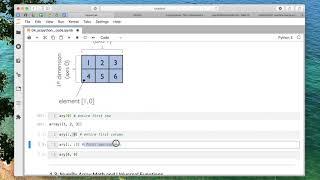 4.2 NumPy Array Construction and Indexing (L04: Scientific Computing in Python)