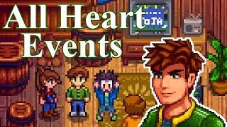 Alex All Heart Events! - Stardew Valley 1.5