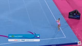 Flavia Saraiva (BRA) - Floor - All-Around - 2019 Pan American Games