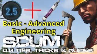 How To Gain Advanced Engineering FAST! | Scum 0.9 Tips, Tricks & Guides