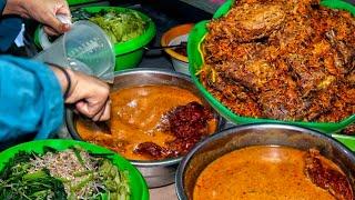 REKOMENDASI KULINER MALAM DI SURABAYA - PECEL KAPAS KRAMPUNG ROMBONG IJO