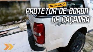 Instalando protetor de borda de caçamba