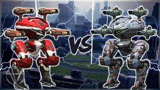 [WR]  Sharpshooter Storm VS Corona LEECH - Mk2 Maxed Comparison | War Robots