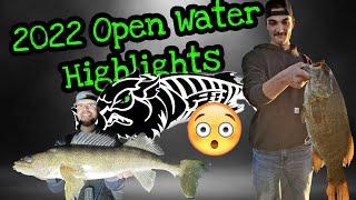 2022 MN Open Water Fishing Hawg Hunterz Highlights (Mille Lacs, Brainerd Area, Devil's Lake)
