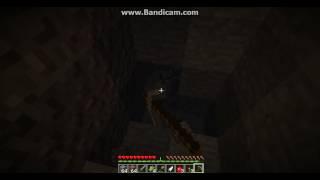 Minecraft Первый поход в шахту xD
