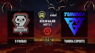 Dota2 - 9 Pandas vs Tundra Esports - Game 3 - ESL One Berlin 2023 - Playoffs