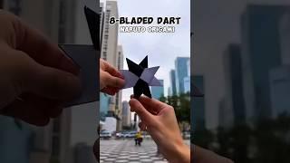 8 Bladed Double Ninja Star Dart || #shorts