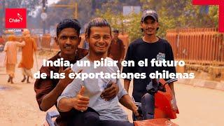 India, un pilar en el futuro de las exportaciones chilenas.