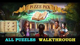 AE Mysteries - Adventurer's Puzzle Pack FULL Walkthrough [HaikuGames]