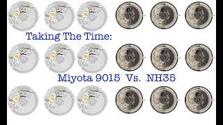 The great debate NH35 vs  Miyota 9015